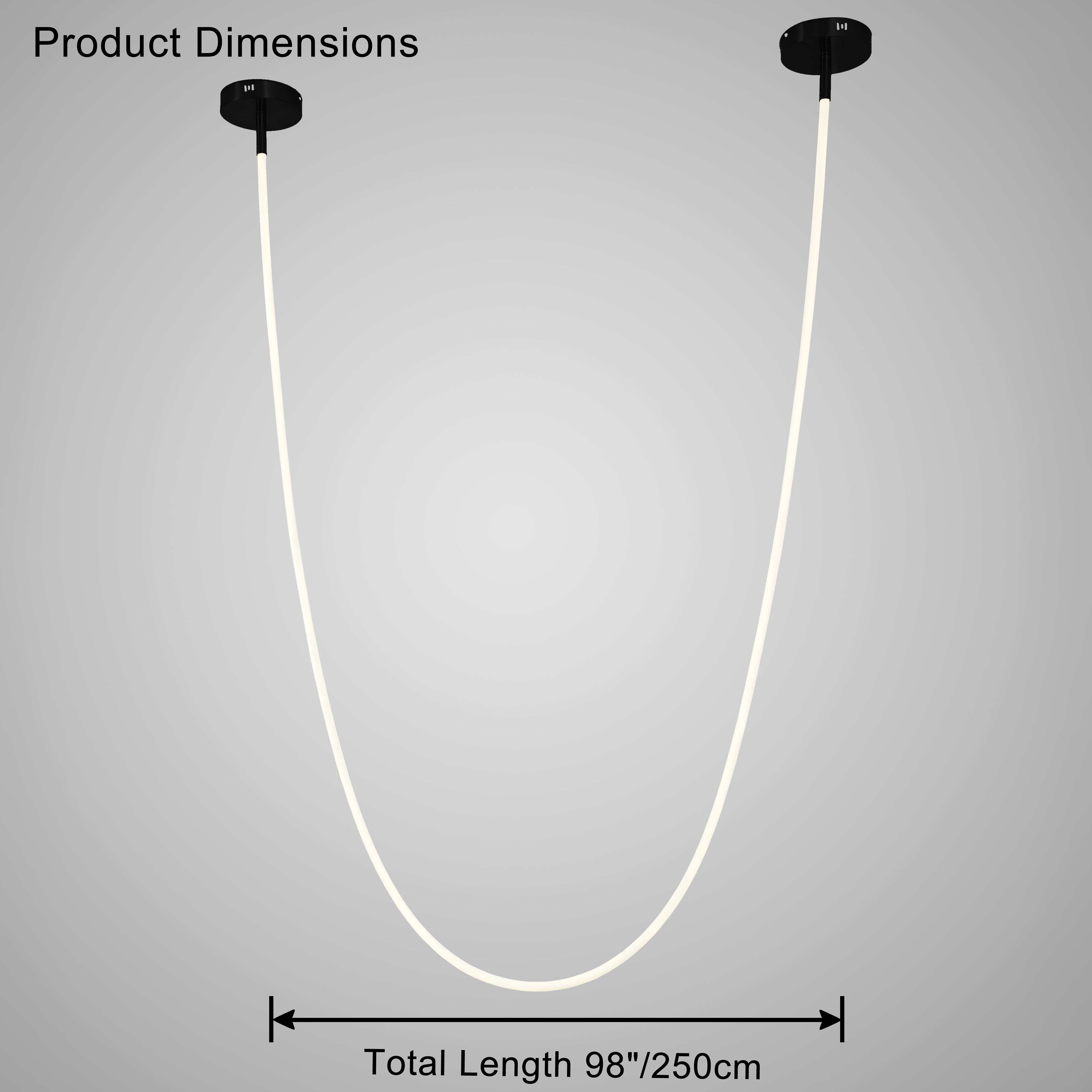 WOMO Rope Led Chandelier-WM2312