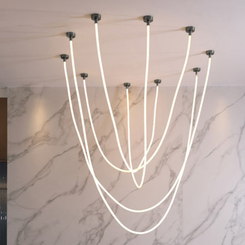 WOMO Rope Led Chandelier-WM2312