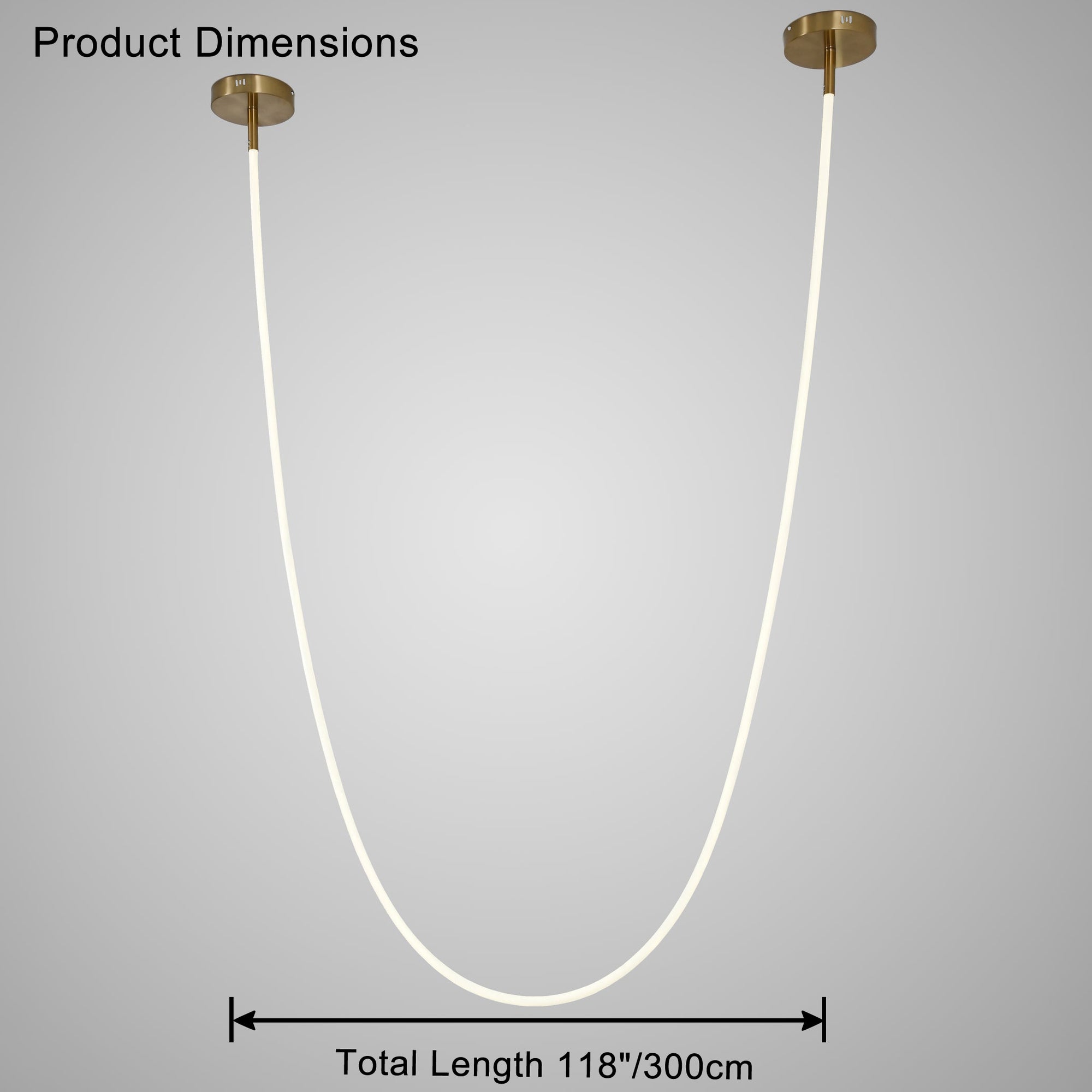 WOMO Rope Led Chandelier-WM2312