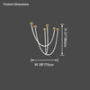 WOMO Rope Led Chandelier-WM2312 thumbnail