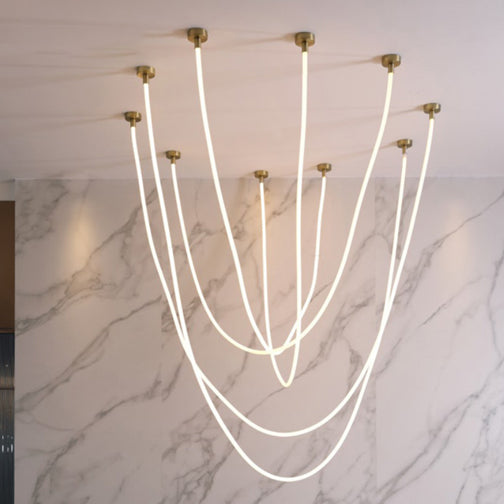 WOMO Rope Led Chandelier-WM2312