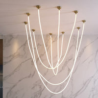 WOMO Rope Led Chandelier-WM2312
