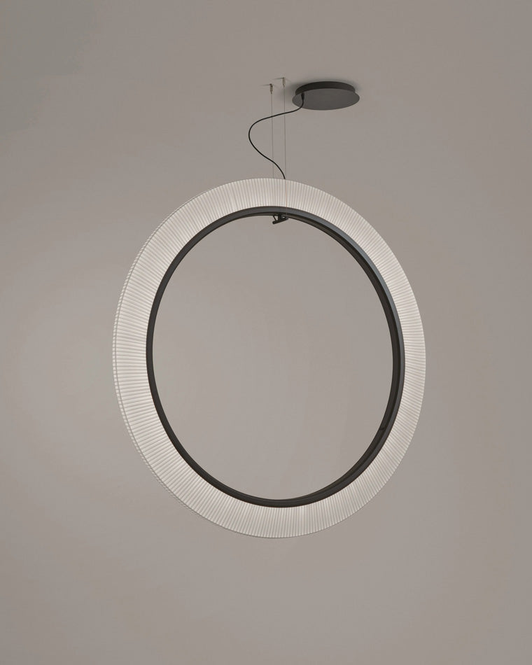 WOMO Fabric Circular Led Chandelier-WM2313