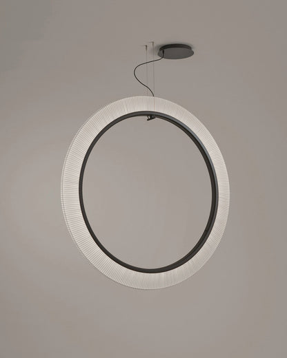 WOMO Fabric Circular Led Chandelier-WM2313