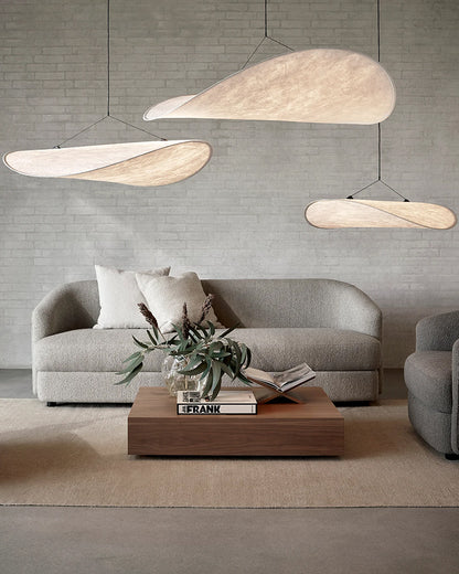 WOMO Cloud Rice Paper Pendant Light-WM2316