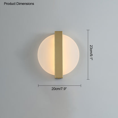 WOMO Geometric Acrylic Accent Wall Sconce-WM6083