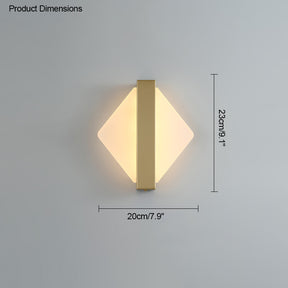 WOMO Geometric Acrylic Accent Wall Sconce-WM6083