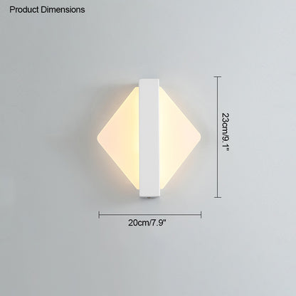 WOMO Geometric Acrylic Accent Wall Sconce-WM6083