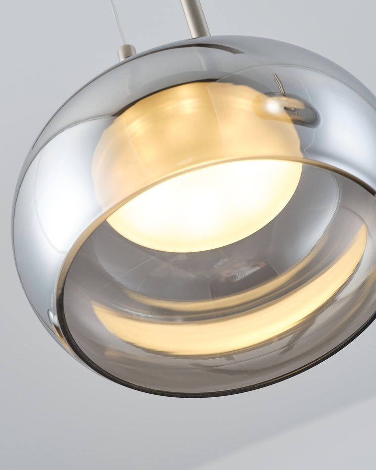 WOMO Round Smoked Glass Pendant Light-WM2322