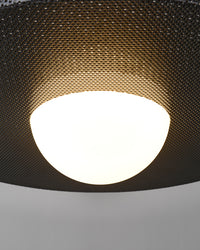 WOMO Black Disc Pendant Light-WM2324