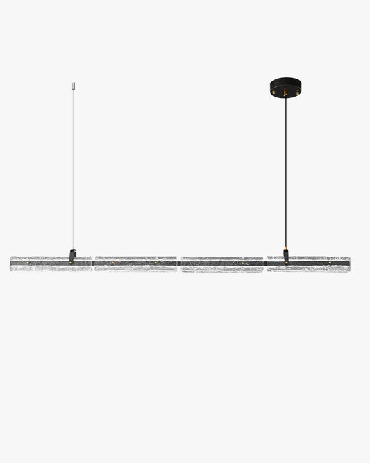 WOMO Black Linear Pendant Light-WM2332