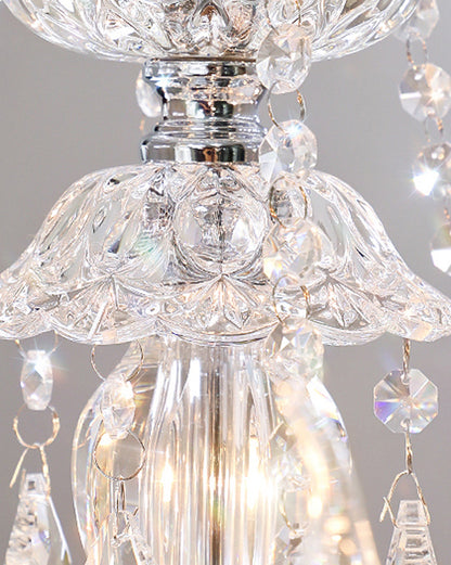 WOMO Victorian Crystal Prism Chandelier-WM2340