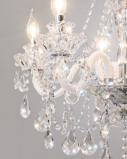 WOMO Victorian Crystal Prism Chandelier-WM2340