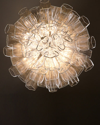 WOMO Flower Glass Foyer Chandelier-WM2341