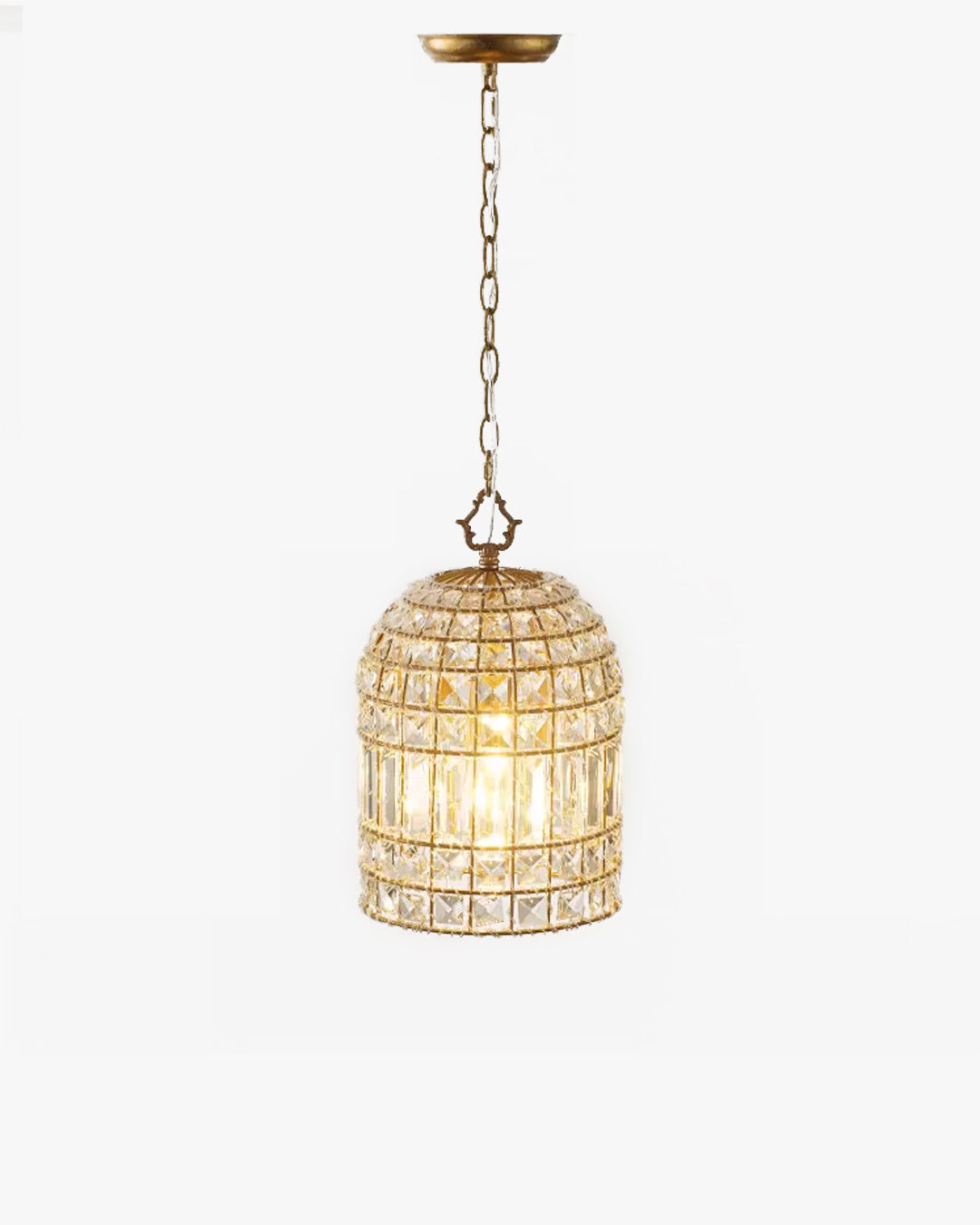 WOMO Bell Crystal Pendant Light-WM2343