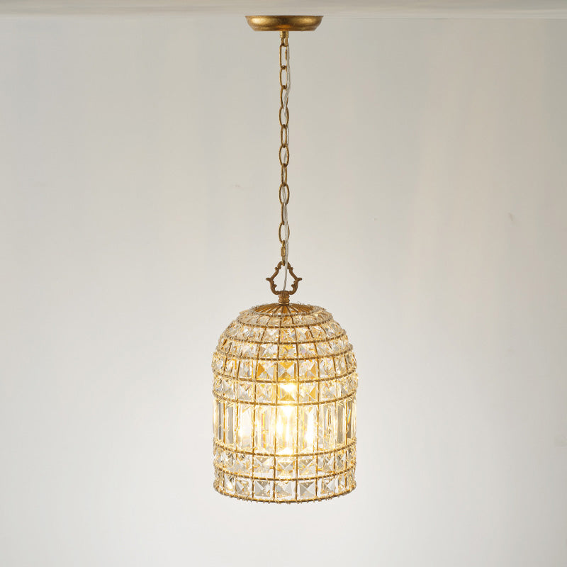 WOMO Bell Crystal Pendant Light-WM2343