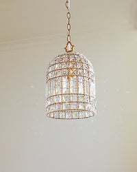 WOMO Birdcage Crystal Pendant Light-WM2343