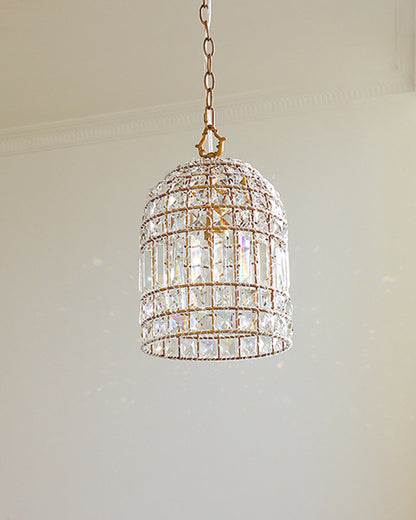 WOMO Birdcage Crystal Pendant Light-WM2343