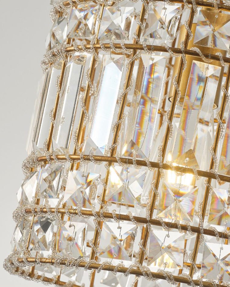 WOMO Bell Crystal Pendant Light-WM2343