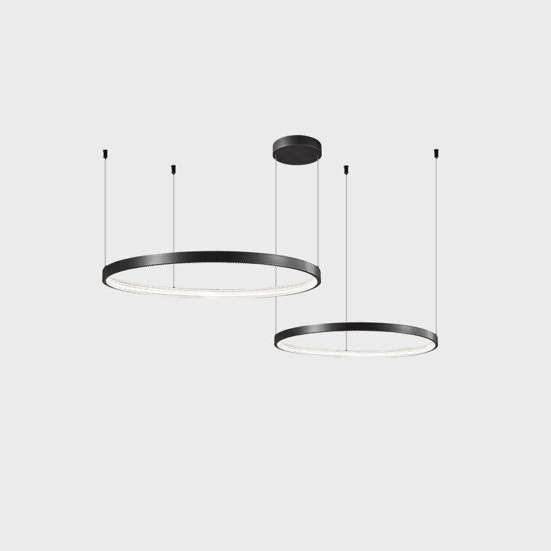 WOMO Circular Led Horizontal Chandelier-WM2345