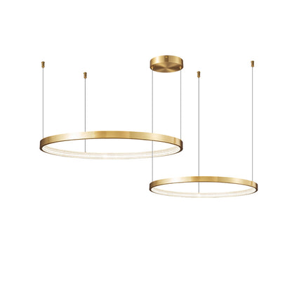 WOMO Circular Led Horizontal Chandelier-WM2345