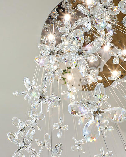 WOMO Dandelion Globe Crystal Chandelier-WM2352