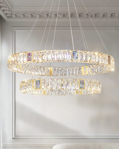 WOMO Round Crystal Chandelier-WM2355