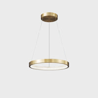 WOMO Circular Led Brass Chandelier-WM2357