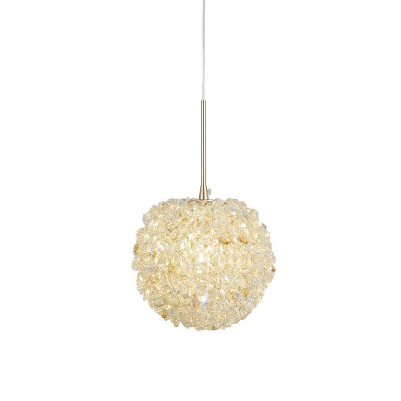 WOMO Small Crystal Globe Pendant Light-WM2367