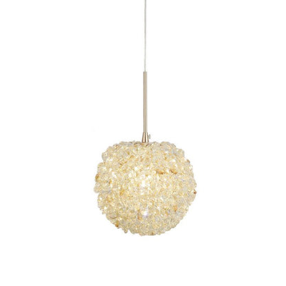 WOMO Small Crystal Globe Pendant Light-WM2367