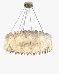 WOMO Leaf Glass Chandelier-WM2374