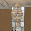 WOMO Tiered Tapers Crystal Chandelier-WM2382 thumbnail