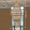 WOMO Tiered Tapers Crystal Chandelier-WM2382 thumbnail