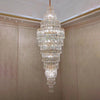 WOMO Tiered Tapers Crystal Chandelier-WM2382 thumbnail