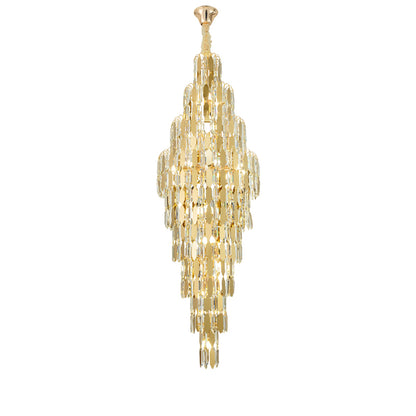 WOMO Tiered Tapers Crystal Chandelier-WM2382