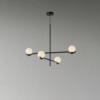 WOMO Adjustable Glass Ball Chandelier-WM2584