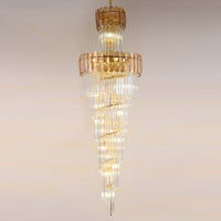WOMO Cascading Crystal Chandelier-WM2387