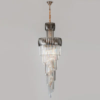 WOMO Cascading Crystal Chandelier-WM2387