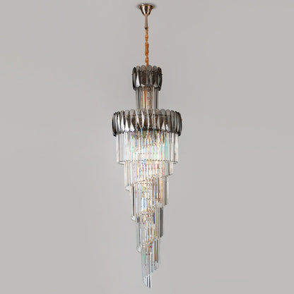 WOMO Cascading Crystal Chandelier-WM2387