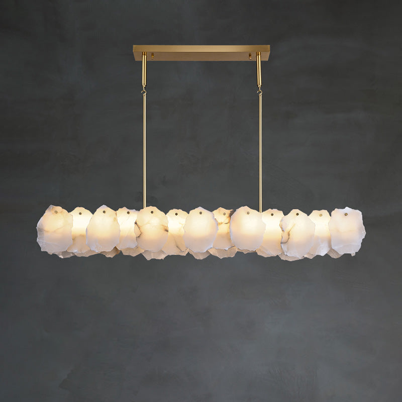 WOMO Linear Alabaster Chandelier-WM2392b