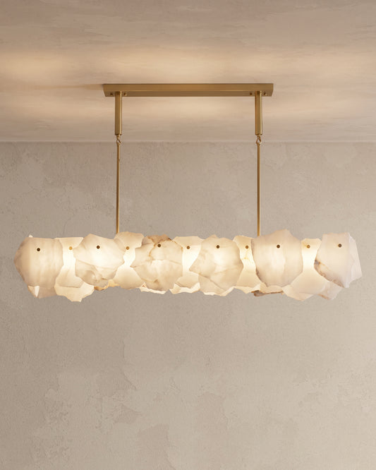 WOMO Linear Alabaster Chandelier-WM2392b