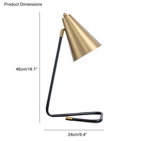 WOMO Funky Articulating Cone Reading Desk Lamp-WM8015