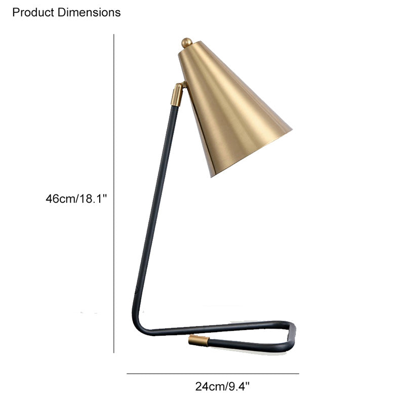 WOMO Funky Articulating Cone Reading Desk Lamp-WM8015