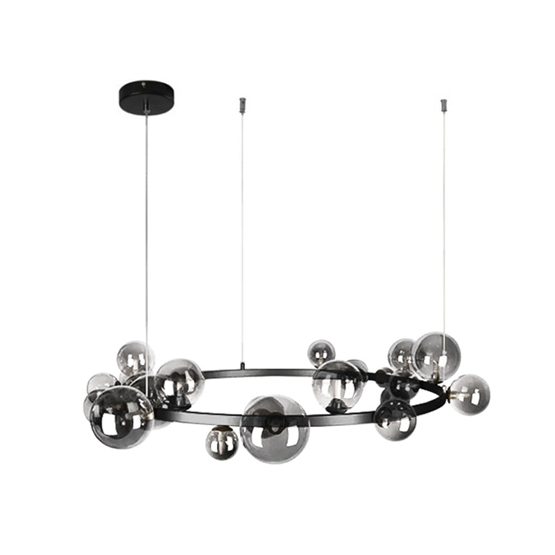 WOMO Circular Glass Bubble Chandelier-WM2292