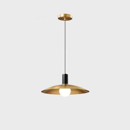 WOMO Cone Brass Kitchen Pendant Light-WM2401