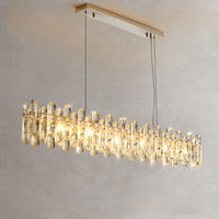 WOMO Crystal Linear Chandelier-WM2383