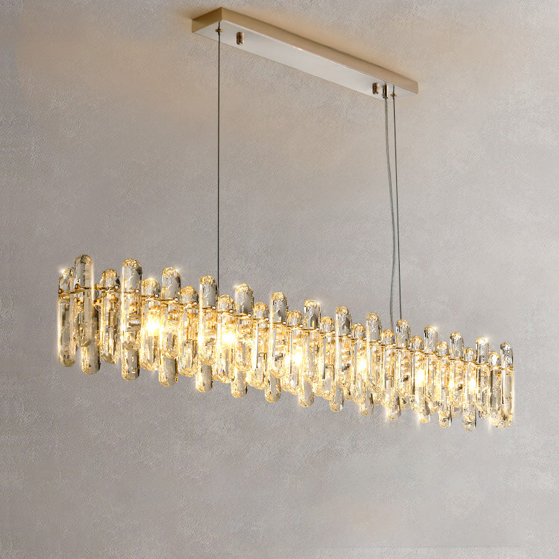 WOMO Crystal Linear Chandelier-WM2383
