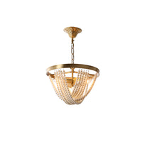 WOMO Pearl Beaded Chandelier-WM2407