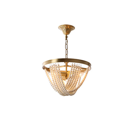 WOMO Pearl Beaded Pendant Light-WM2407