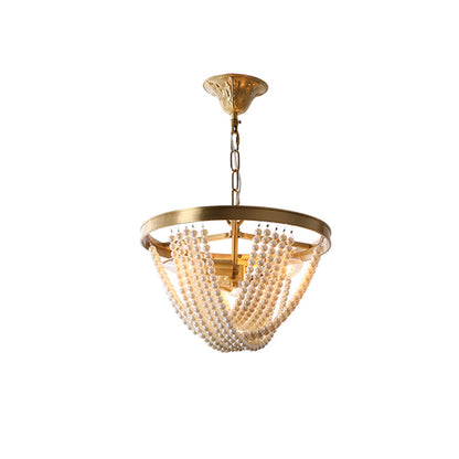 WOMO Pearl Beaded Pendant Light-WM2407